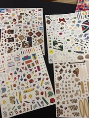 Scrapbooking Stickers Junk Drawer Lot School Family Holiday Alphabet Kids Sports