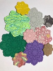 POP-UP FLOWER Die-Cuts(10pc)2 Sizes •Garden•Wedding•Blooms •Daisy•Foil•Metallic