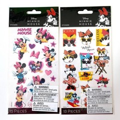 Lot of 2 EK Success Minnie Mouse Sticker Sheets Hollywood & Classic Minnie
