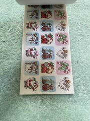 Paper Magic Company Holiday 8 Sheets 168 Stickers Vintage New