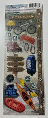 Paper House Cardstck Stckers-Beach, Grad, Florida, LA, Outdoors, Smoky Mountains