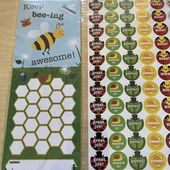 Teachers Kids Awards Stickers Chart Greenbrier International Inc. School Supply