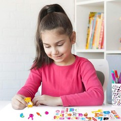 Beyumi 30 Packs Sticker Collecting Album Pages, Reusable Double-Sided Release