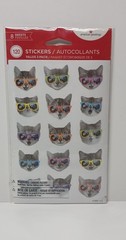 American Greetings Cat And Dog Stickers Cool Cat And Dogs Wearing Sunglasses