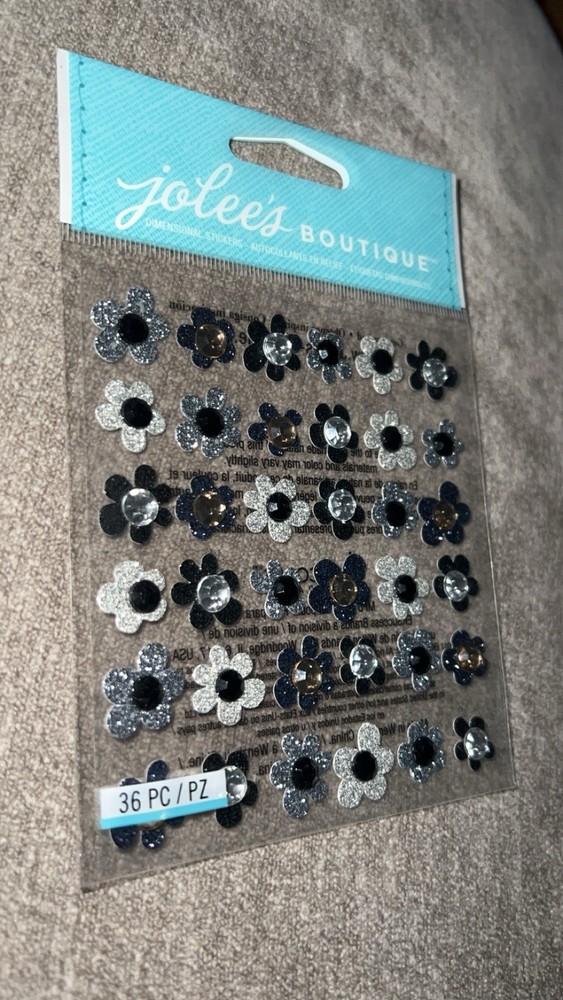 JOLEE’S BOUTIQUE Black White FLOWER