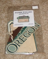 Paper Wizard Laser Die Cut Kit ~ Vacation/Travel….State of Oregon