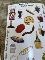 Lot/6 Tie Me To The Moon Miss La De Da Collection Food Favorites