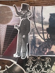 Vintage Gothic Dark Academia Sticker Lot Witch Occult Victorian Art Ephemera 75+