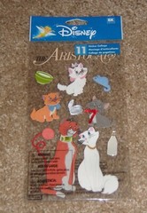 Disney EK Success Jolees Dimensional Sticker ~ Aristocrats HTF