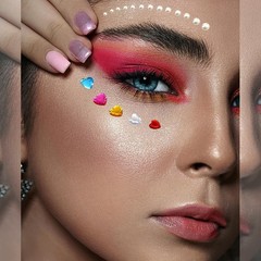 3228pcs Gems Stickers, Self Adhesive Rhinestone Jewel Stickers, Acrylic Gems DIY