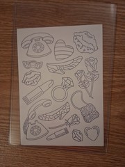 Lisa Frank Sticker Sheet Color Ur Own