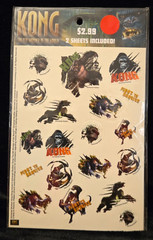 «King Kong» stickers Kong the 8th Wonder of the world You pick NEW