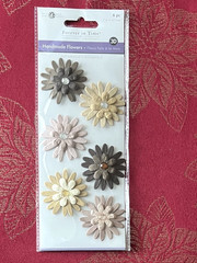 HANDMADE LAYERED FLOWER 3D STICKERS RARE BY FOREVER IN TIME – RARE