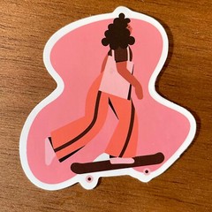 50pcs BOHEMIAN stickers, BOHO CHIC, Boho, Girly, pink, feminine, flowers retro