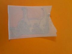 vtg 80’s Gordon Fraser? cow sticker module *restored* *damaged*