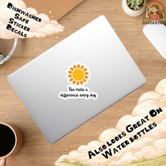 You Make a Difference Every Day, Teacher Appreciation Gift, Cute Classroom Decal