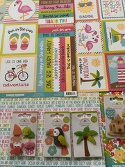 #K351 – SWEET SUMMER DOODLEBUG SCRAPBOOKING 10 SHEETS 12X12″ + 5 DOODLE-POPS