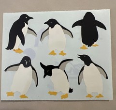 *Mrs. Grossman’s Large Stickers Penguins 1/2 sheet