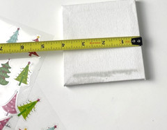 Christmas Craft And Scrapbooking Embellishments and Stickers Lot