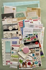 HUGE Lot of Planner Stickers & Paper 3 Complete Books, Stickers, Tabs & More