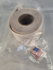 Vintage Roll Of American Flag Stickers 1980s Patriotic Scrapbooking Nostalgic