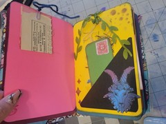 Handmade Junk Journal, Miniature Junk Journal And HUGE Ephemera & Handmade Lot