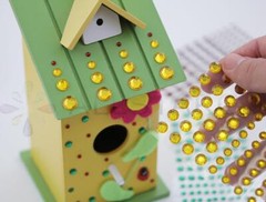 Self Adhesive Acrylic Rhinestones Stick On Plastic Face Gems Crafts 250-500pcs