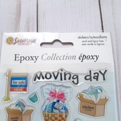 Sandylion Epoxy Collection Moving Day Stickers in Original Packaging