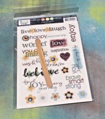Three Bugs in A Rug Rub-Ons with Stick: INSPIRATIONS 13-24 pcs NIP FREE SHIP!