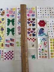 Huge Lot Vintage Sandylion Stickers! Mods Sticker Used & New