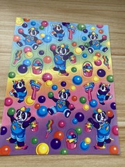 Lisa Frank Panda Painter Sticker Tote