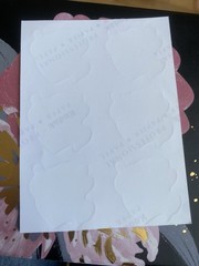 Vintage Prism Heart Bubbles Vending Sticker Sheet 3×4 Inches Kodak