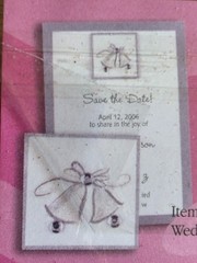 Masterpiece Studios Dress-Ups WEDDING BELLS Flat Cards w/Adhesive – 25 pcs