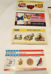VTG 1960s Eureka, Dennison Gumming Seals Books Variety Themes Lot of 15