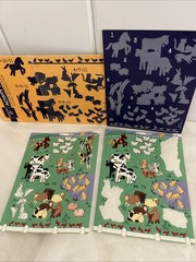 Vintage 80s 90s Stickers LOT Hallmark Suzy Zoo visits Current cartoon characters