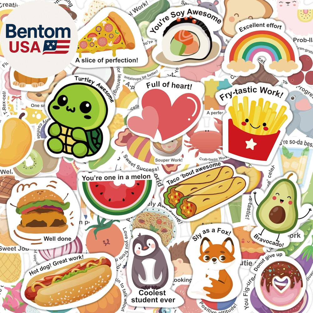 Back to School Supplies – 120 PCS Teacher Motivational Stickers for Kids Student