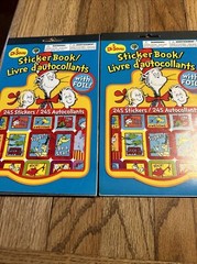 Dr. Seuss – Sticker Book – 490Stickers – 2Foil Sheet – 8 Sheets Total NEW