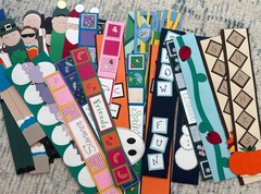 36 Scrapbooking Border And Edges Lot- 12 Inches -Using Creative Memories Paper!