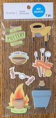 Recollections Making Ceramic POTTERY Wheel Throwing Slip Clay Tools Kiln Sticker