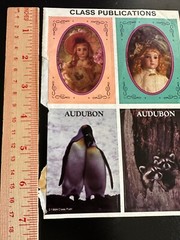 Vintage 1984 Stickers, Insert from STICKERS! Magazine, Dolls and Audubon