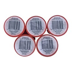 3M Scotch Expressions Decorative Washi Tape Orange W/Bubble Dots 10.9 Yds ea 5pk