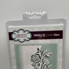 Creative Expressions Paper Cuts Rambling Rose Edger Die Cathie Shuttleworth New