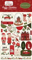 HELLO CHRISTMAS MEGA BUNDLE Carta Bella collection, stickers, chipboard accents