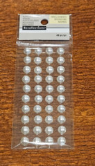 NEW Recollections Bling Stickers Pearl 40 count