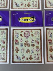 Lot/8 Packages Sticker King Stickers Angels Art Dogs
