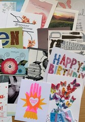 ∞ 125 Greeting Card Fronts Junk Journal Ephemera Paper Craft Scrapbooking ∞