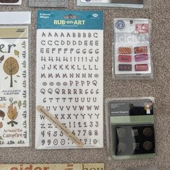 AUTUMN Themed Embellishments Kit
