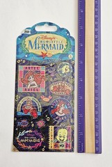 Vtg Mello Smello Stickers LOT The Little Mermaid NIP Prismatic Ariel Disney