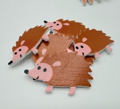 Woodland Creatures Foam Craft Stickers 57pcs Fox, Bunny, Deer, Raccoon, Hedgehog