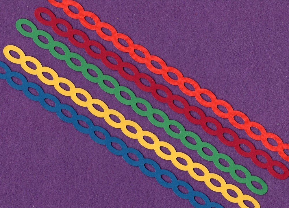 Chain Border edging trim die cuts scrapbook cards